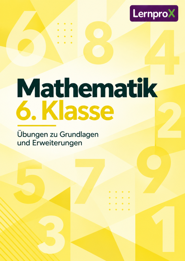Mathematik 6. Klasse (erhältlich ab dem 1. Oktober 2026)